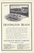 1906 Antique Magazine Ad, Huntington Beach, California. Huntington Inn picture