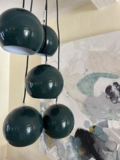 Verner Panton V6 Topan Pendants  Dark Green picture
