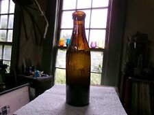 Amber 1860`s Westford Berry Bottle picture