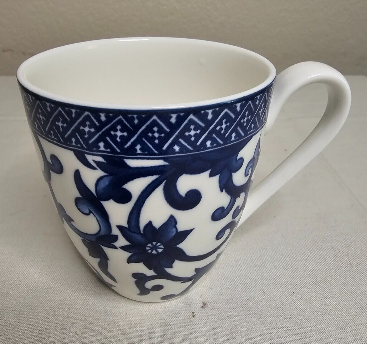 Ralph Lauren Mandarin Blue Coffee Tea Mug Excellent condition DISCONTINUED