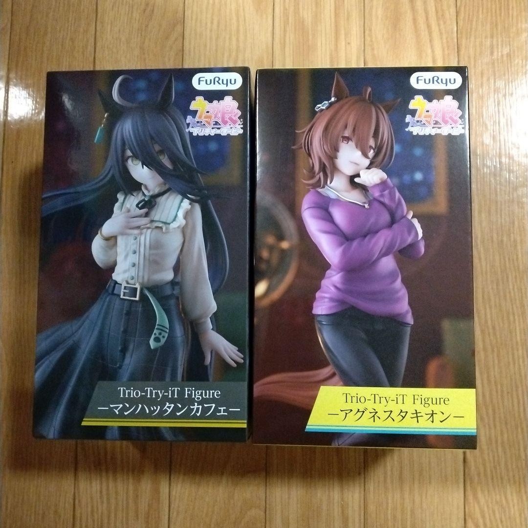 Uma Musume Pretty Derby Trio-Try-iT Manhattan Cafe Agnes Tachyon Figure Japan Uma Musume Pretty Derby Trio-Try-iT Manhattan Cafe Agnes Tachyon Figure Japan