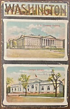 Antique Postcard 1908 Wheelock  & Co Rare Washington DC w/ Railroad Cancellation picture