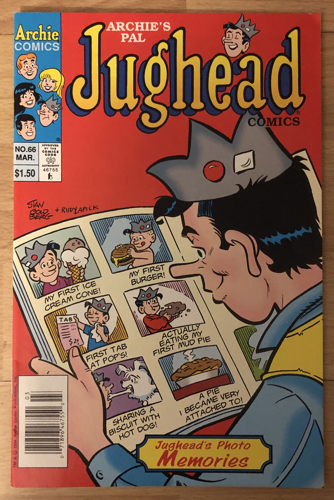Archie’s Pal Jughead Comics #66 W Ads For Bonkers, Lucky Charms, & Cap’n Crunch
