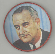 1964 LBJ FOR THE USA, Lyndon Johnson VERI-VUE FLASHER Political Campaign Pin 3