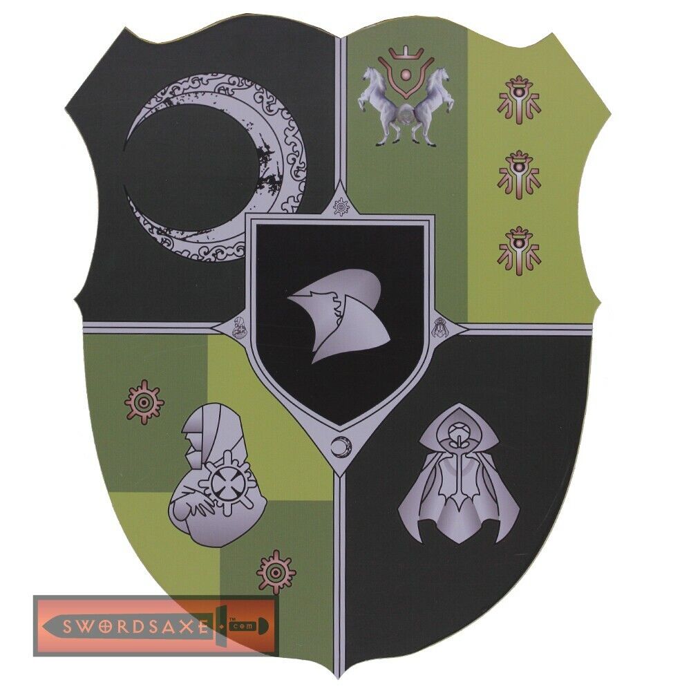 Fire Emblem Three Houses Leicester Alliance Crest Banner Wooden Medieval Shield