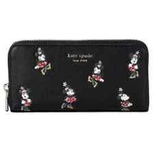 2022 Disney Parks Kate Spade Minnie Mouse Wallet Great For Mothers Day picture