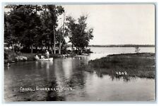c1920's View Of Canal Shoreham Minnesota MN RPPC Photo Unposted Vintage Postcard picture