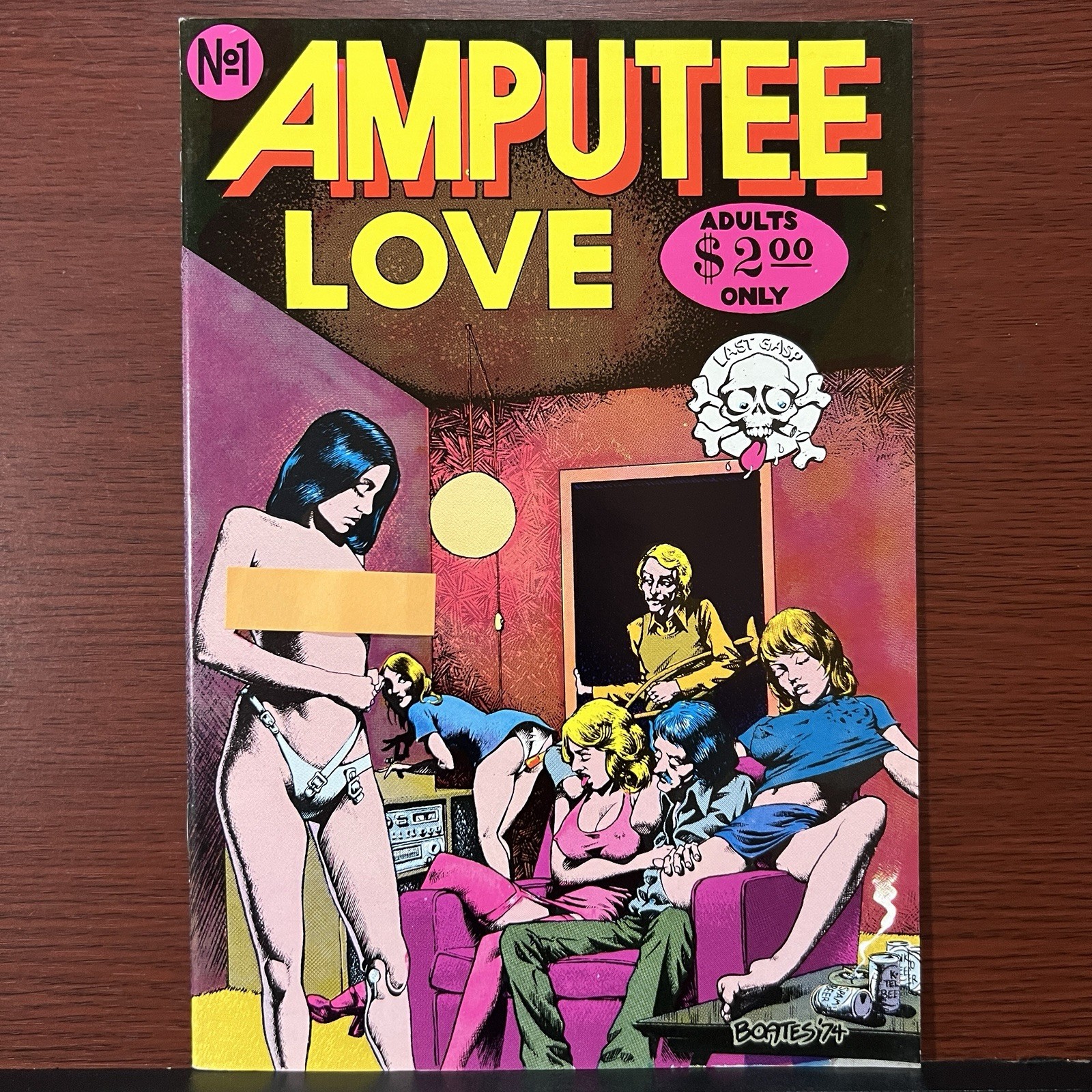 Amputee Love 1975 Last Gasp Eco-Funnies Underground Comix Only Printing Historic Amputee Love 1975 Last Gasp Eco-Funnies Underground Comix Only Printing Historic