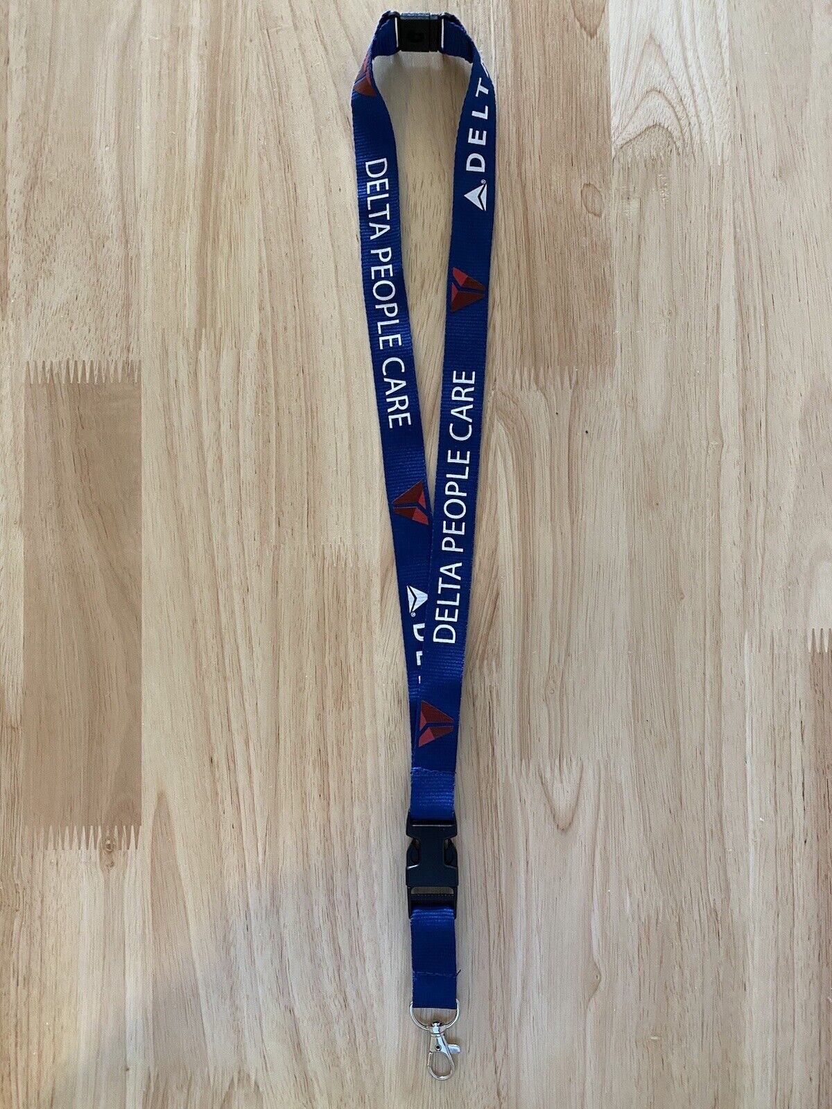 Delta Airlines “Delta People Care” Lanyard