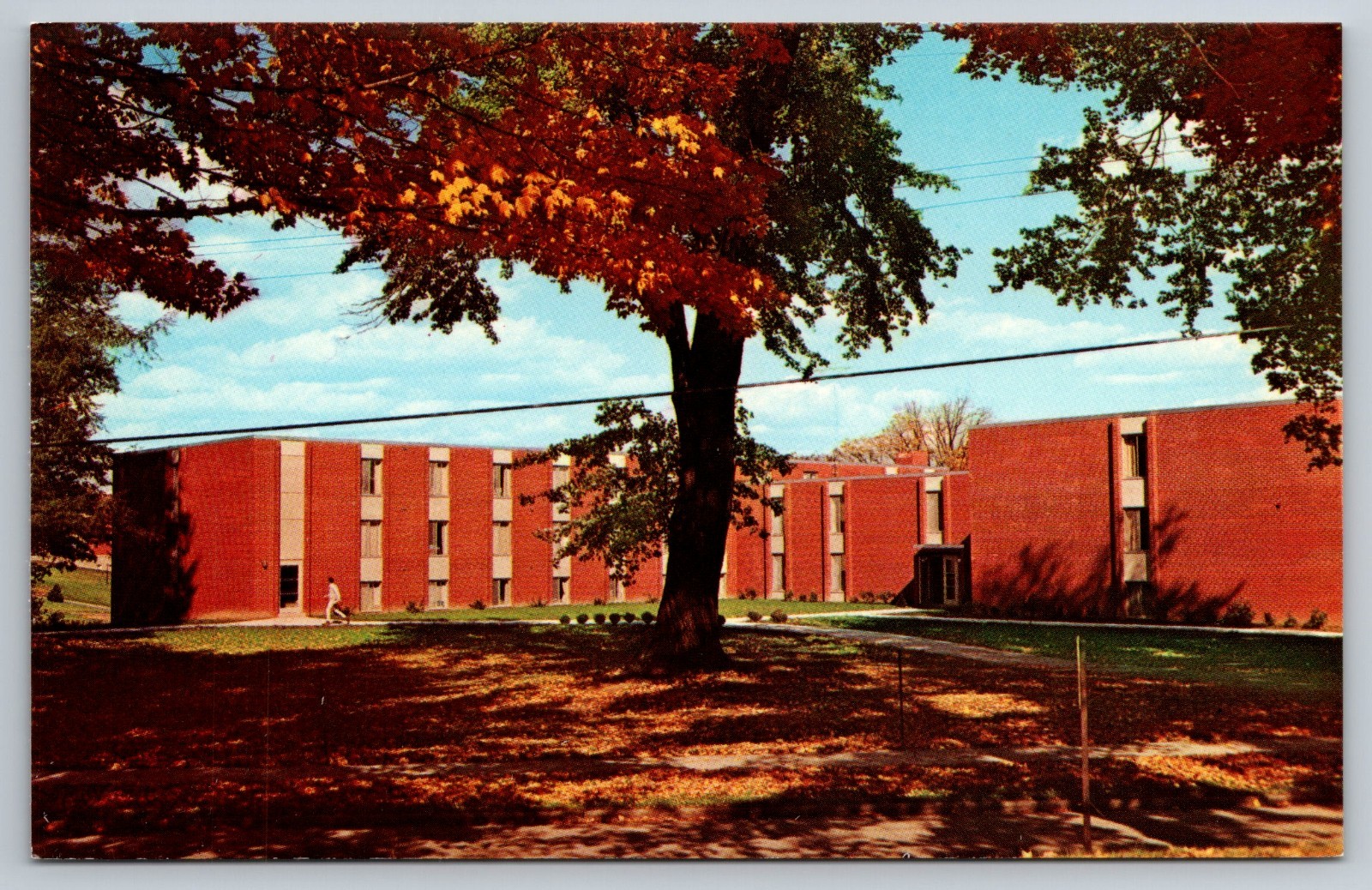 New Wilmington PA Westminster College Eichenauer Hall Campus Vintage Postcard New Wilmington PA Westminster College Eichenauer Hall Campus Vintage Postcard