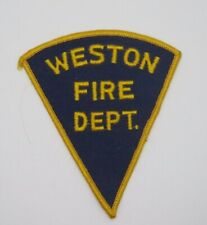  Weston Fire Dept. Patch  picture