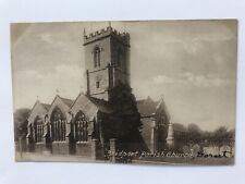  Bridport, Parish Church. Postcard.  picture