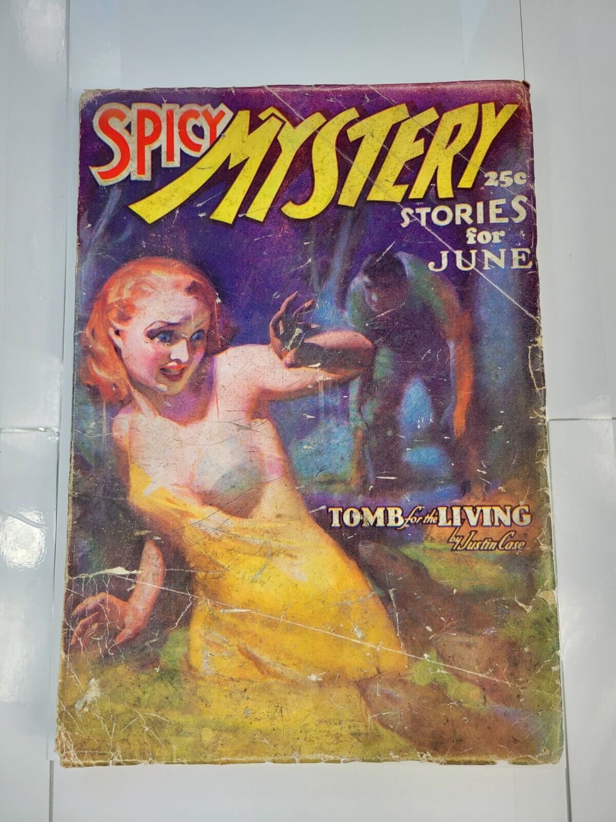 Spicy Mystery Stories Pulp Magazine June 1937 \