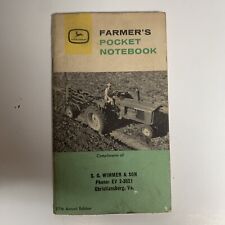 John Deere - Farmers Pocket Notebook - Unused - 1963/64 picture