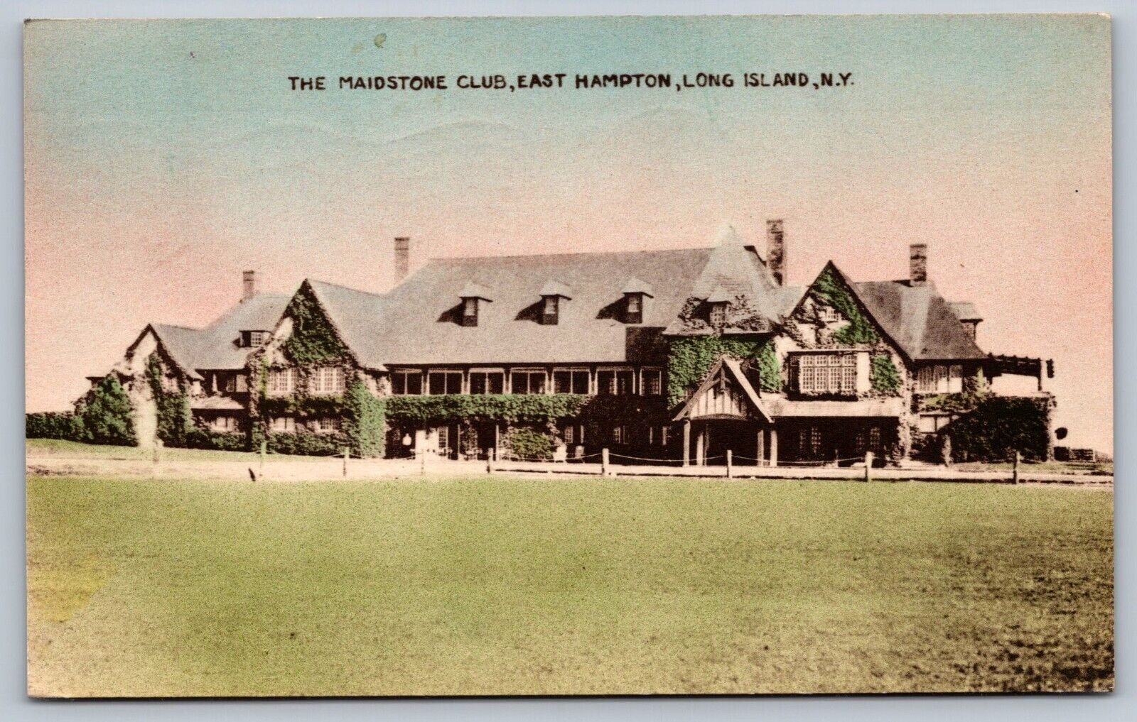 1933 the  MAIDSTONE CLUB EAST HAMPTON NEW YORK LONG ISLAND #3