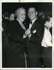 1941 Press Photo Giuseppe Russo and Marion Cooley at El Morocco Opening picture