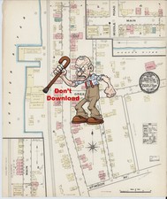 1884 Map COPY Castleton on Hudson New York Highly Detailed Map 16