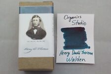 Organics Studio Henry David Thoreau Walden Teal Fountain Pen Ink picture