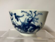 Worcester Porcelain Teabowl, Prunus Root Pattern, Dr. Wall period, 1760s picture