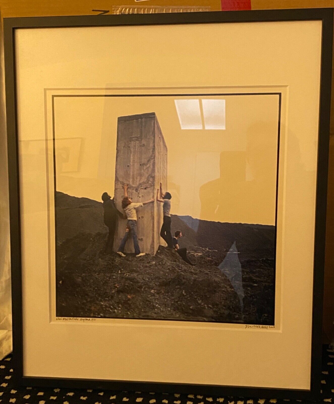 Ethan Russell     “Who’s Next Outtake-Hug” a framed limited ed. #4 of 50. 