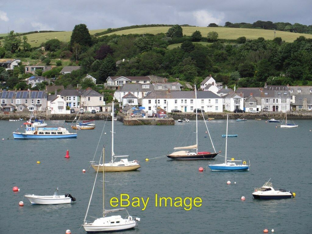 Photo 6x4 View of Flushing from the Greenbanks Hotel The village was foun c2016