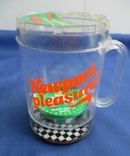 NEW Vintage Newport Pleasure Cigarettes Plastic Racecar Mug 1990's Promotion picture