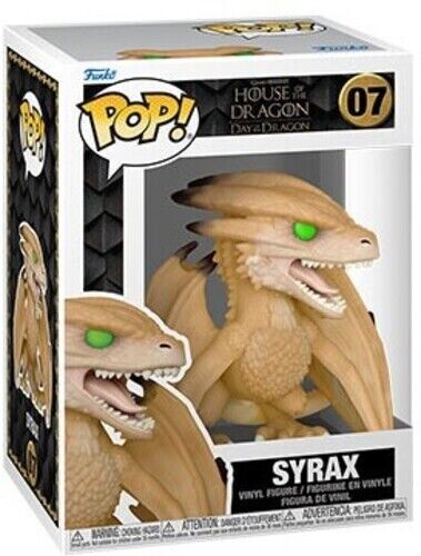 FUNKO POP TELEVISION: Game of Thrones - House of the Dragon - Syrax [New Toy]