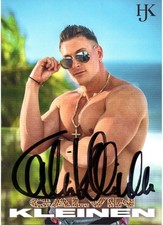 CALVIN KLEIN autograph card 2026 hand signed MALLEGEIL Isi luck Marvin horny gay picture