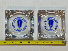 Vintage FORT BENNING Ashtrays x2 The Infantry Center Georgia picture