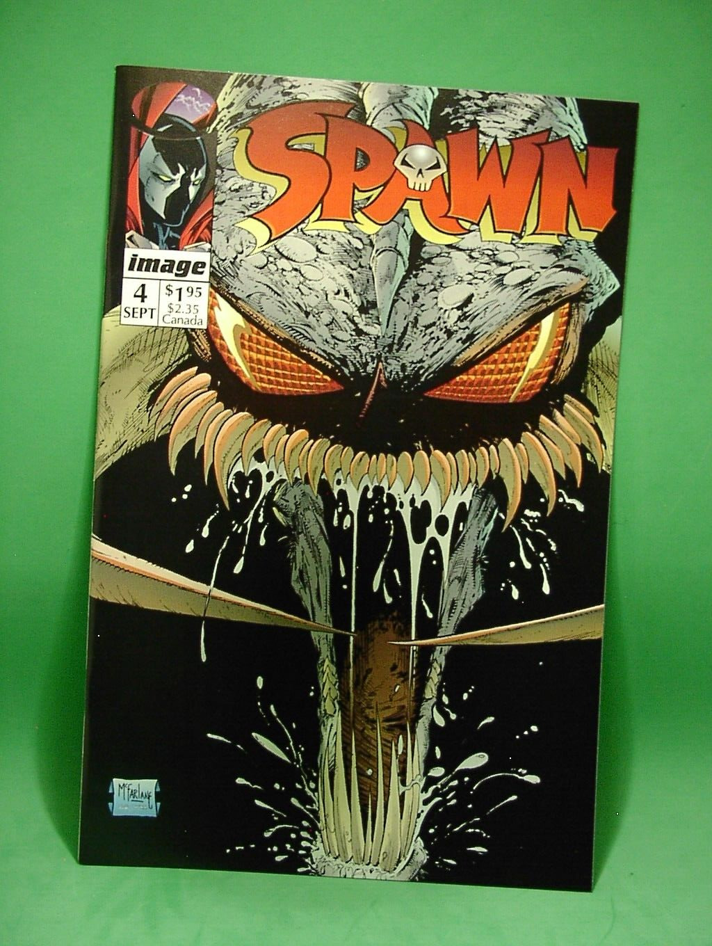 Spawn #4 Image Comics 1992 Todd McFarlane 1st Violator NM