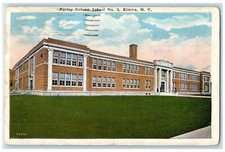 1948 Parley Coburn School Exterior Building Elmira New York NY Vintage Postcard picture