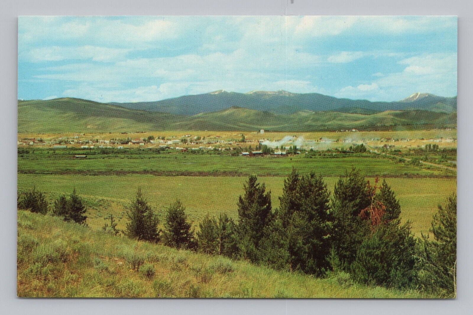 Postcard Town of Granby on Scenic US Highway 40 Dude Ranch Capitol of Colorado