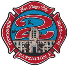 San Diego Station 2 Batt 1 Rescue NEW Fire Patch picture