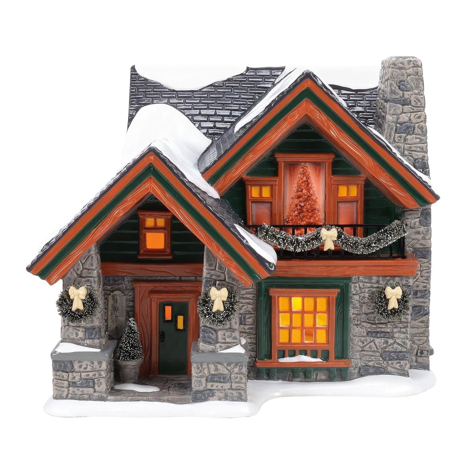 Dept 56 CHRISTMAS LODGE Snow Village 6018301 BRAND NEW Dept 56 CHRISTMAS LODGE Snow Village 6018301 BRAND NEW
