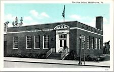 Postcard The Post Office in Middletown, Pennsylvania picture