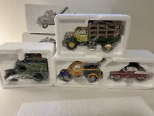 New Department 56 Snow Village Express Van , Terry's Towing, Firewood Delivery picture