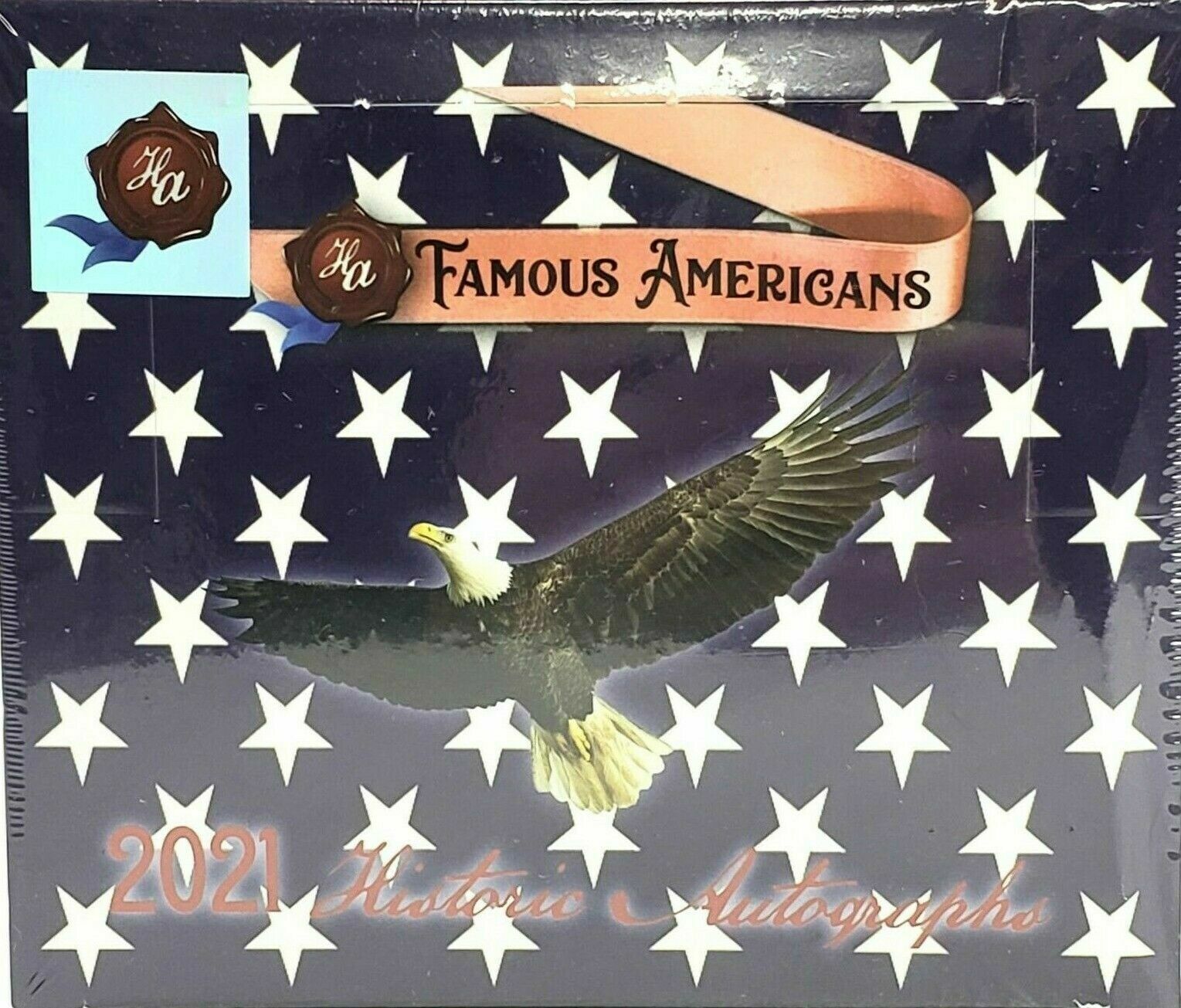2021 Famous Americans Historic Autographs Base Set #1-330 w/SP'S Finish Set