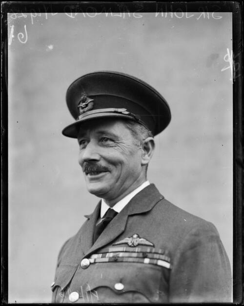 Air Marshal Sir John Salmond, New South Wales, July 1928 Australia Old Photo