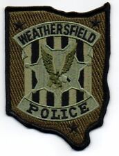 WEATHERSFIELD POLICE OHIO OH SUBDUED NEW PATCH SHERIFF STATE SHAPED picture