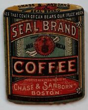 Rare C. 1893 Chase & Sanborn Coffee Advertising Pin Holder picture