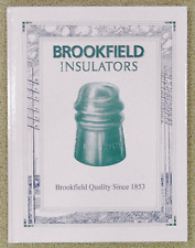BROOKFIELD INSULATORS BOOK BY HENRY MORGAN BROOKFIELD 167 PAGES HARDCOVER picture