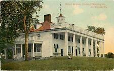 Mount Vernon VA Virginia Home of George Washington pm 1914 Postcard picture