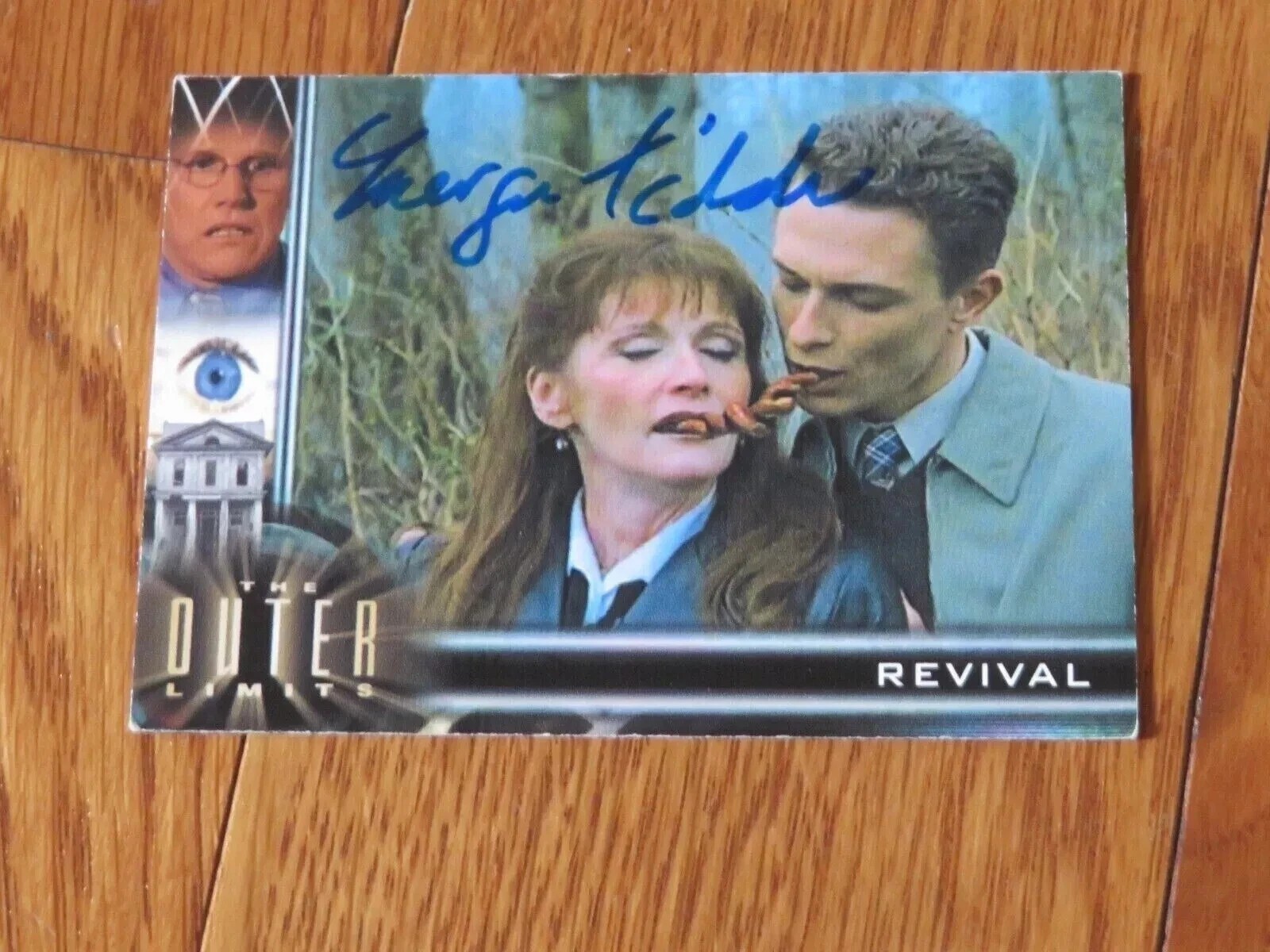 Margot Kidder Autographed Hand Signed Card Outer Limits Lois Lane