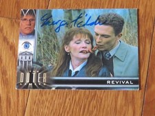Margot Kidder Autographed Hand Signed Card Outer Limits Lois Lane picture