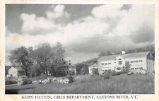 Saxtons River Vermont 1930s Postcard Kurn Hattin Girls Department picture