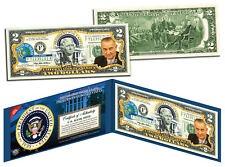 LYNDON B JOHNSON * 36th U.S. President * Colorized $2 Bill Genuine Legal Tender picture