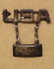 USA & 1st Lieutenant Rank Sweetheart pin set (3159) picture