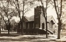 Vintage RPPC Cong. Church, East Troy WI picture