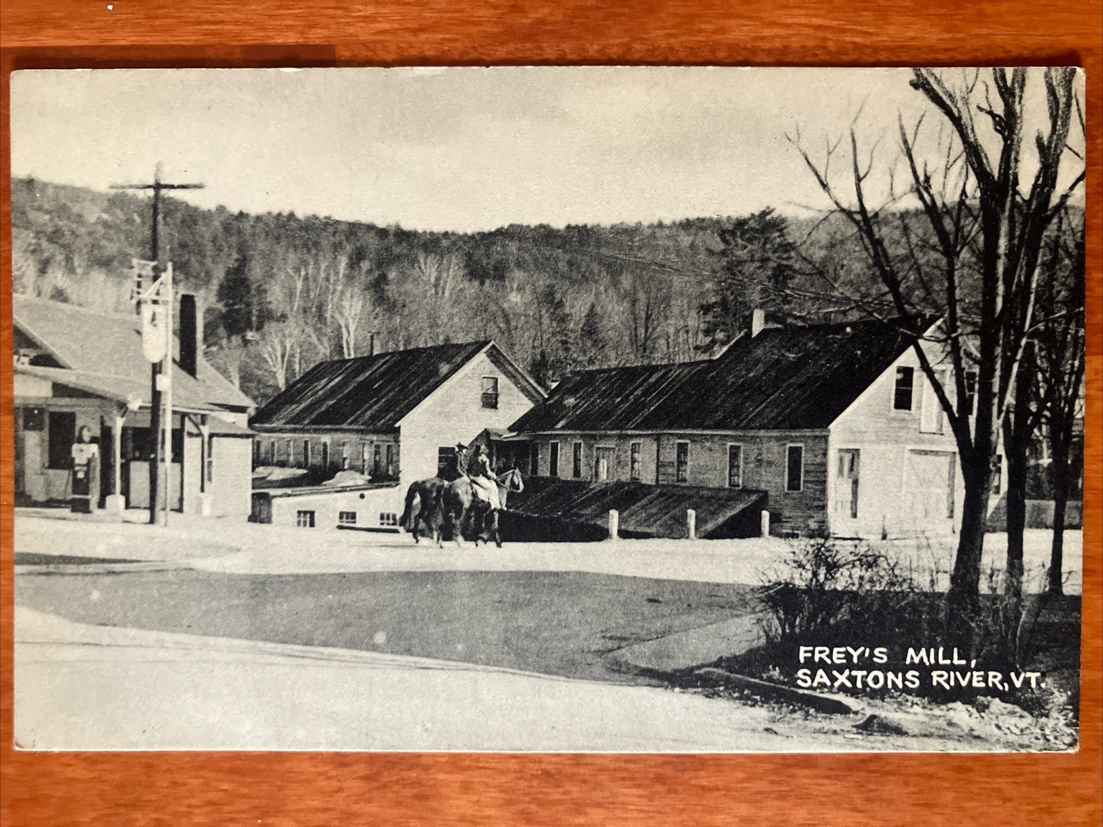 Freys Mill Saxtons River VT Postcard 