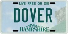Dover New Hampshire Aluminum License Plate picture